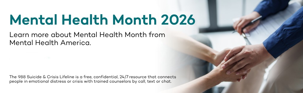 May Is Mental Health Month