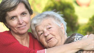 Women smiling