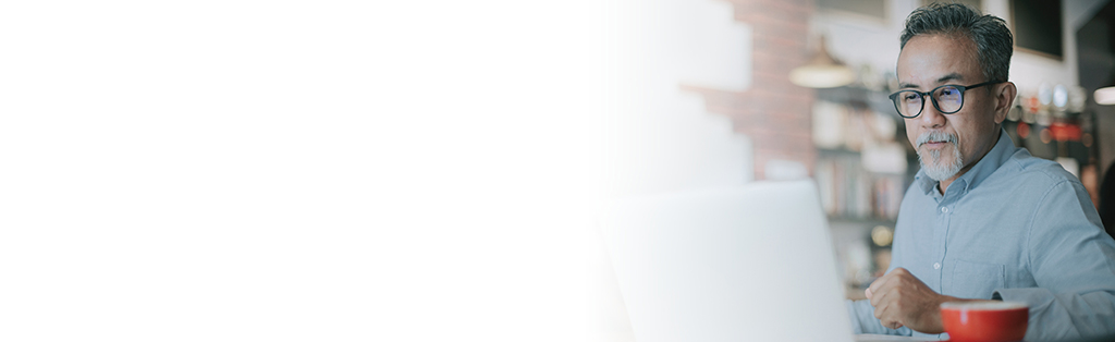 man using laptop computer