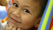 Child smiling