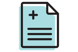 sheet of paper icon