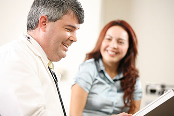 Médico y paciente Médico y paciente