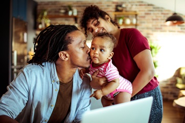 family with baby