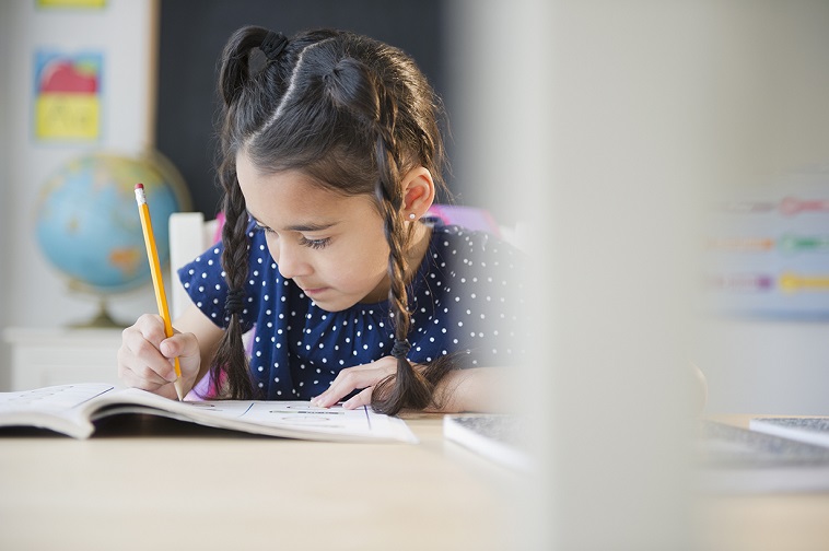Kid Writing
