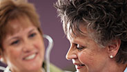 Doctor and Patient Smiling Doctor and Patient Smiling