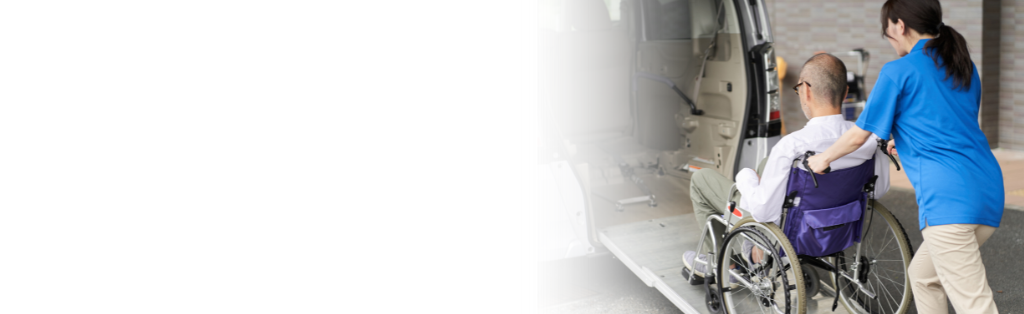 man in wheelchair entering van